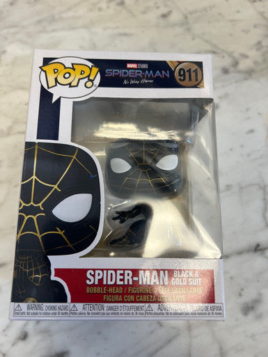 Funko Pop! Vinyl: Marvel - Spider-Man Black & Gold Suit #911