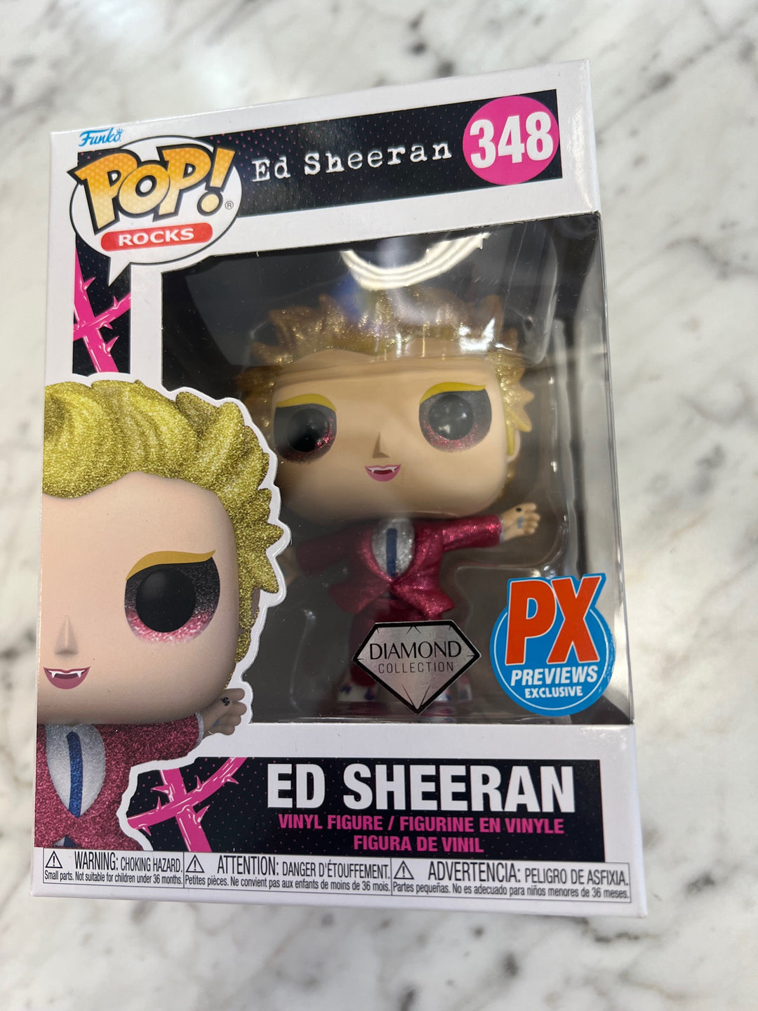 Ed Sheeran - FUNKO POP! ROCKS: Vampire Ed Sheeran- Bad Habits Album FP9224