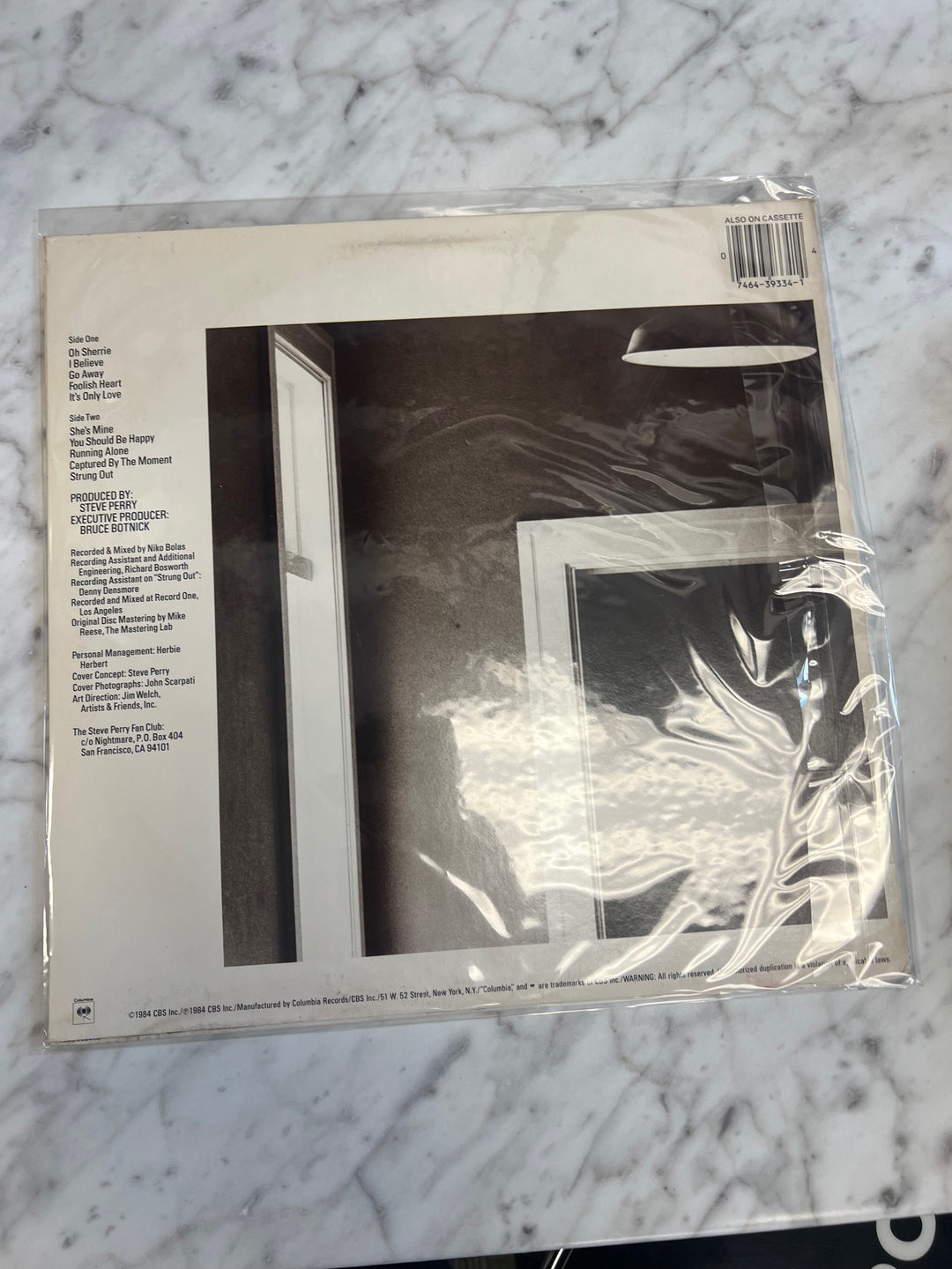 Steve Perry - Street Talk (NM) Condition Vinyl Record     VR12324