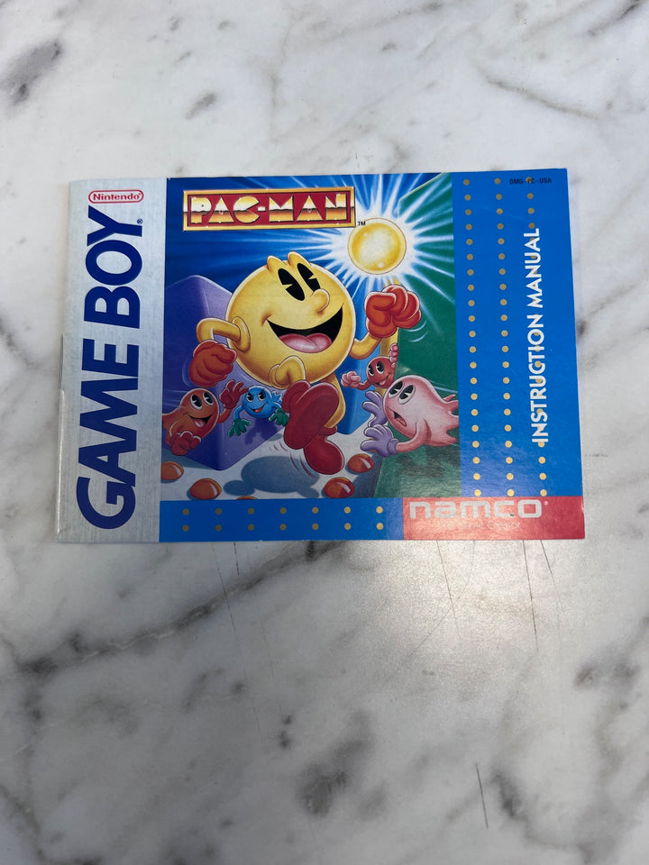 Pac-Man for Gameboy MANUAL ONLY MO91725