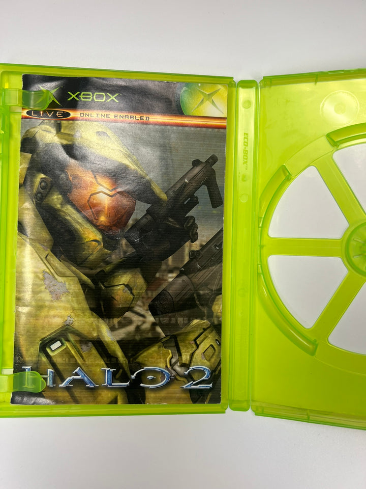 Halo 2 Original Xbox CASE & MANUAL ONLY NO GAME CO71326