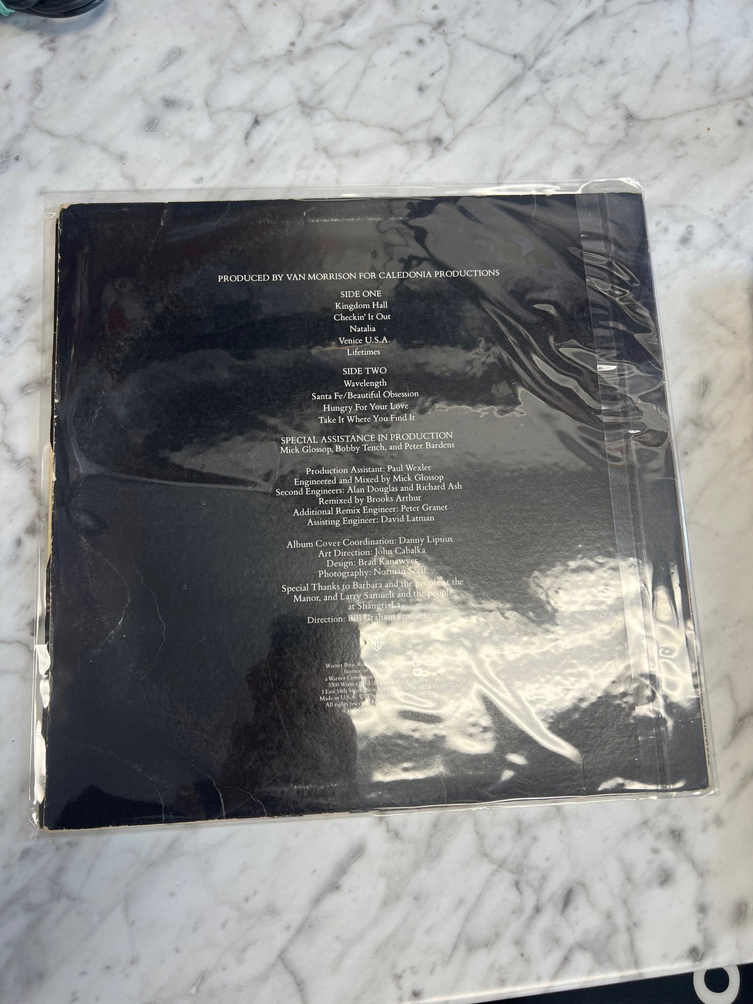 Van Morrison - Wavelength (VG+) Condition Vinyl Record     VR12324