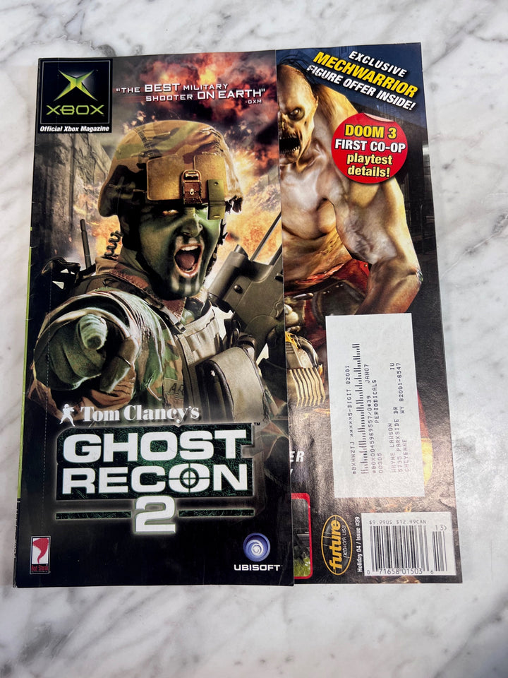 Official Xbox Magazine Holiday 2004 (No demo disc!)  MAG1826