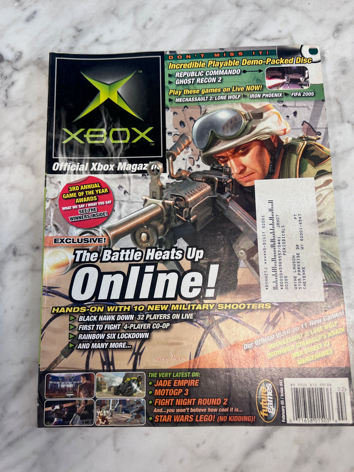 Official Xbox Magazine February 2005 (No demo disc!)  MAG1826