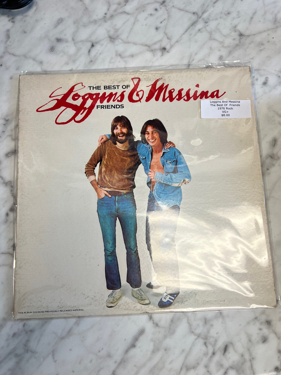 Loggins and Messina - The Best of Friends (VG+) Condition Vinyl Record     VR12324
