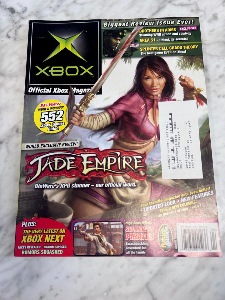 Official Xbox Magazine April 2005 (No demo disc!)  MAG1826