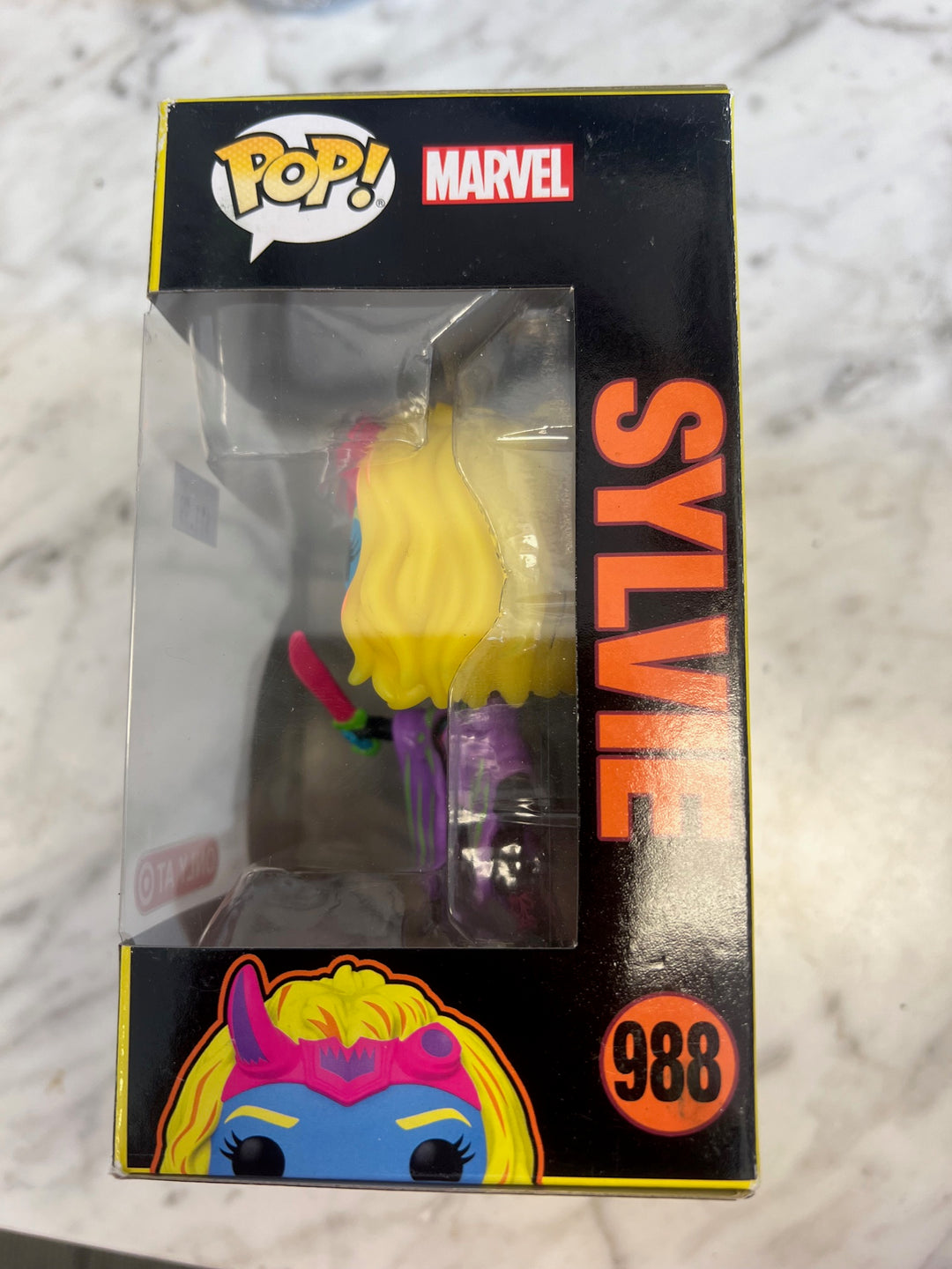 Funko Pop! Sylvie Blacklight #988 Loki Target Exclusive FP4125