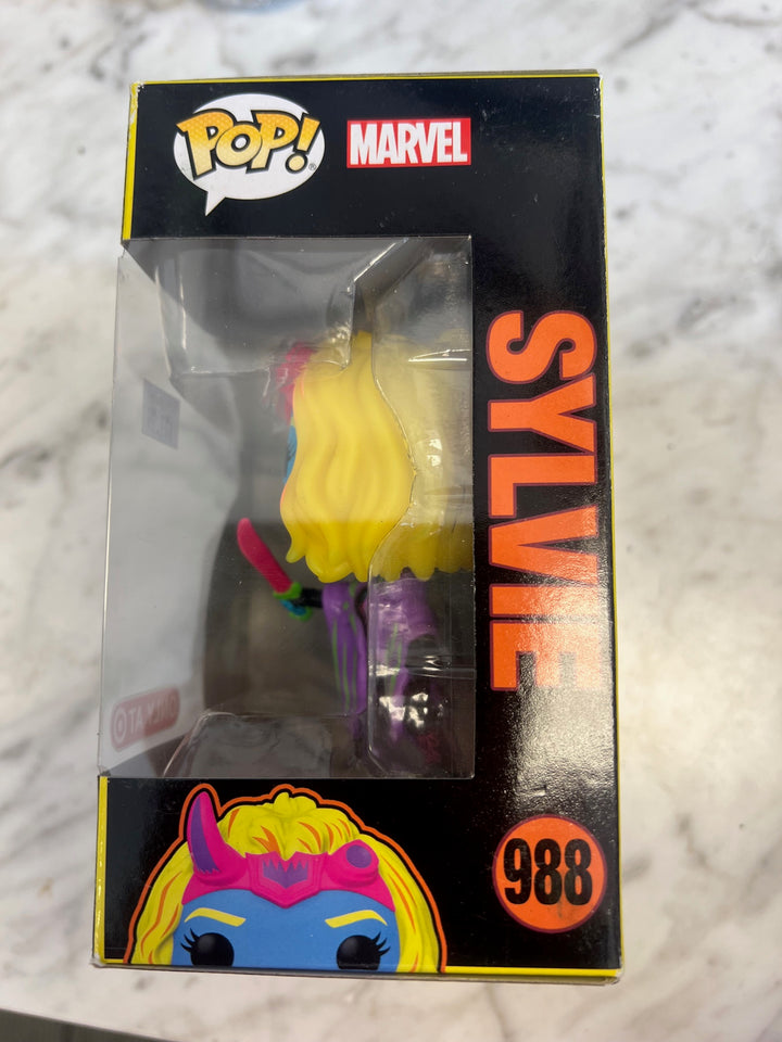 Funko Pop! Sylvie Blacklight #988 Loki Target Exclusive FP4125