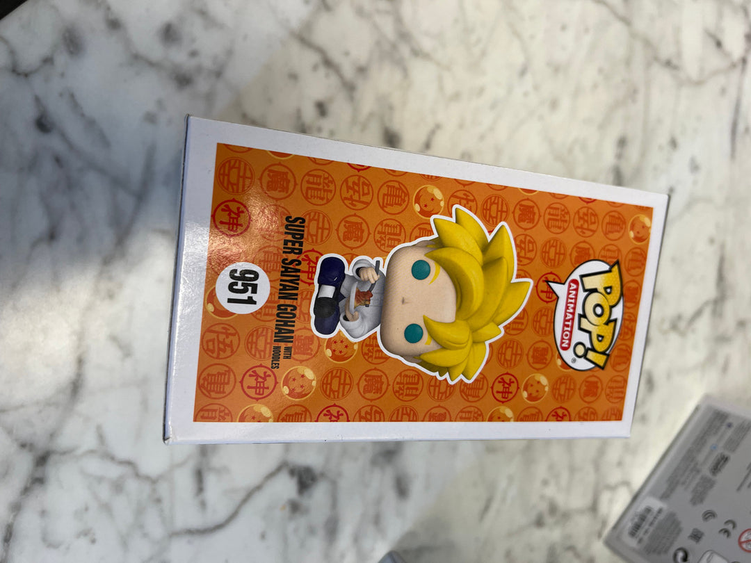 Funko Pop Dragon Ball Z Super Saiyan Gohan with Noodles #951 DBZ