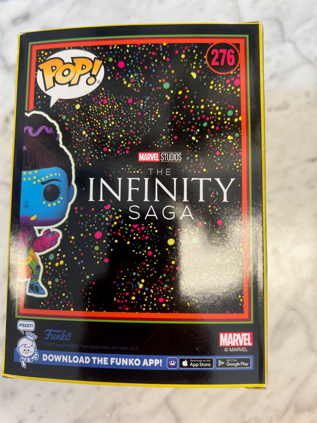 Funko Pop! Shuri Blacklight #276 Black Panther Target Exclusive FP4125