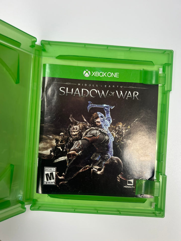 Middle-Earth Shadow of War Xbox One CASE ONLY NO GAME CO71326