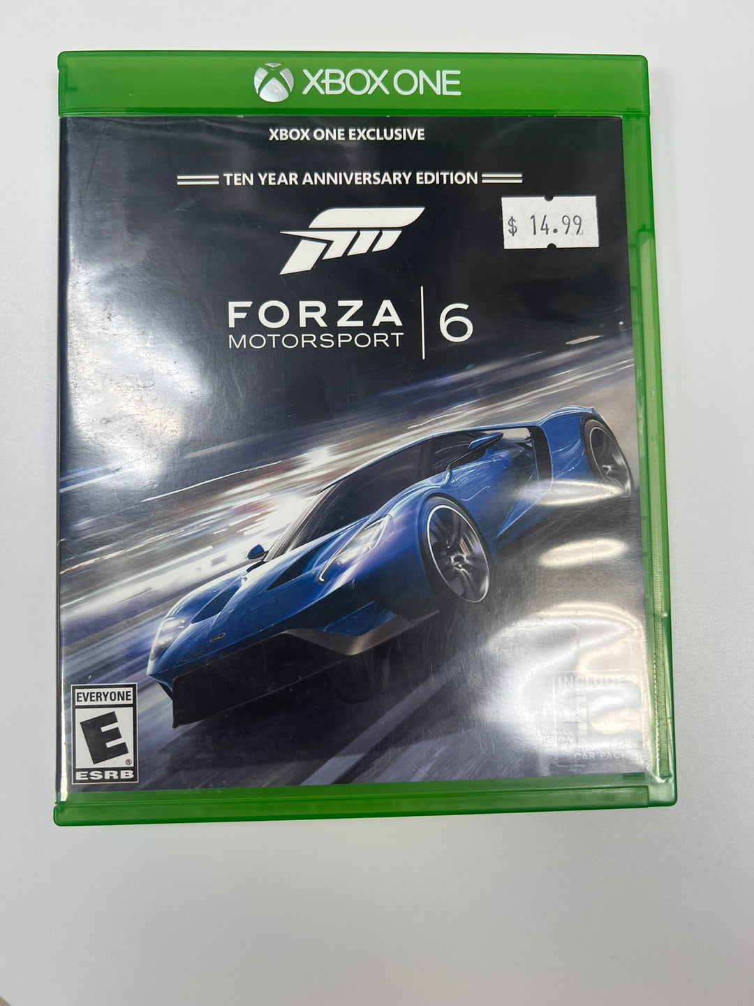 Forza Motorsport 6 Xbox One CASE ONLY NO GAME CO71326