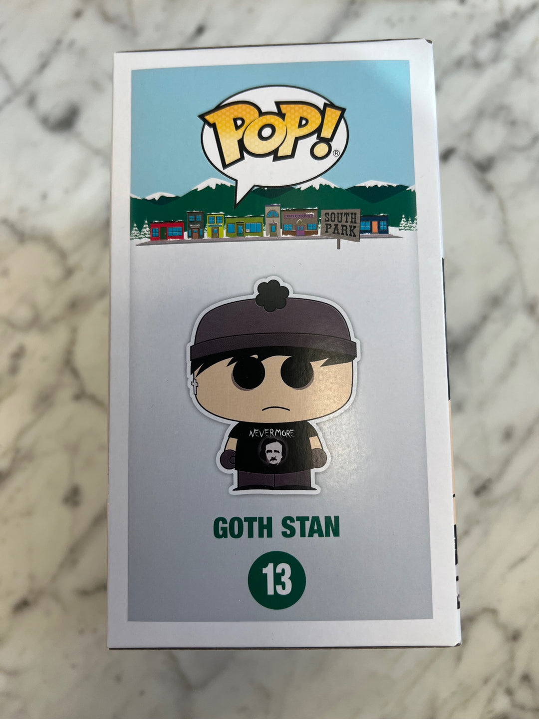 Funko Pop! 13 South Park GOTH STAN Hot Topic Exclusive FP9224