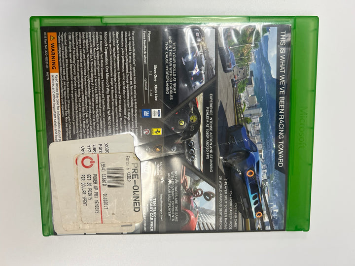 Forza Motorsport 6 Xbox One CASE ONLY NO GAME CO71326