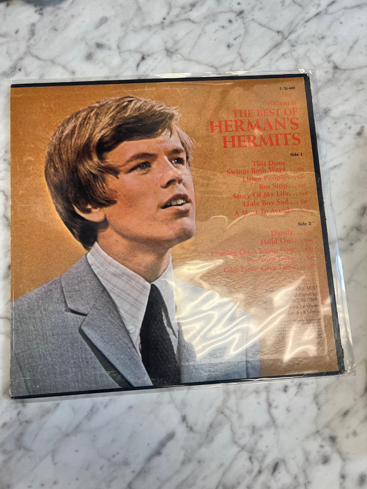Herman's Hermits - The Best of Volume 2 (VG+) Condition Vinyl Record     VR12324