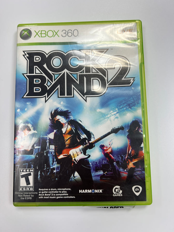 Rock Band 2 Xbox 360 CASE ONLY NO GAME CO71326