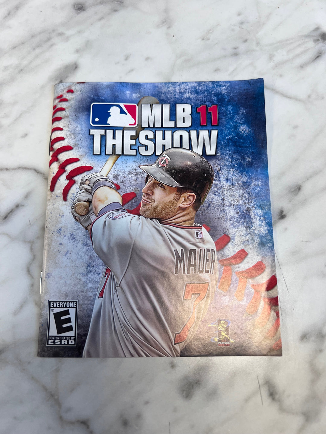 MLB 11 The Show PS3 Playstation 3 MANUAL ONLY MO91725