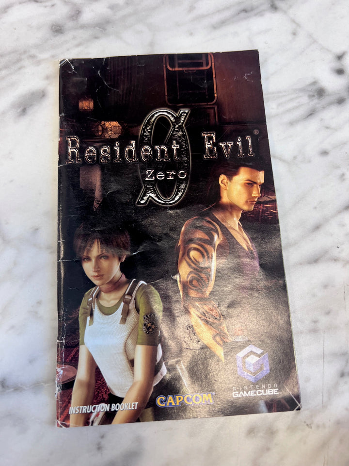 Resident Evil Zero Nintendo Gamecube MANUAL ONLY MO91725