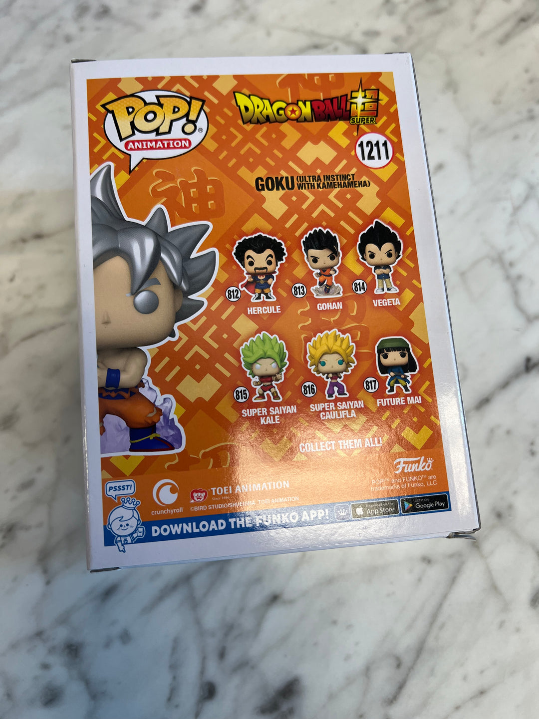 Funko Pop! Vinyl: Dragon Ball Z - Goku (Ultra Instinct With Kamehameha) 1211  FP62024