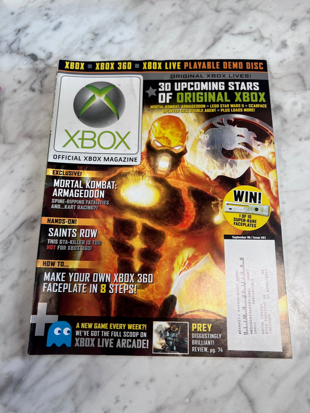 Official Xbox Magazine September 2006 (No demo disc!)  MAG1826