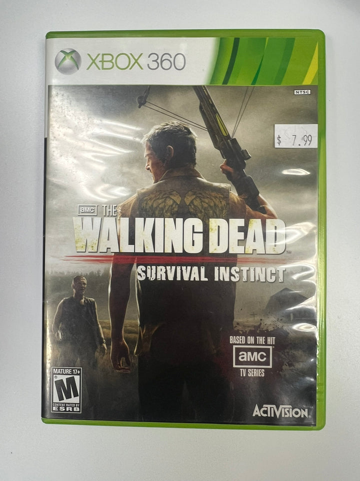The Walking Dead Survival Instinct Xbox 360 CASE ONLY NO GAME CO71326