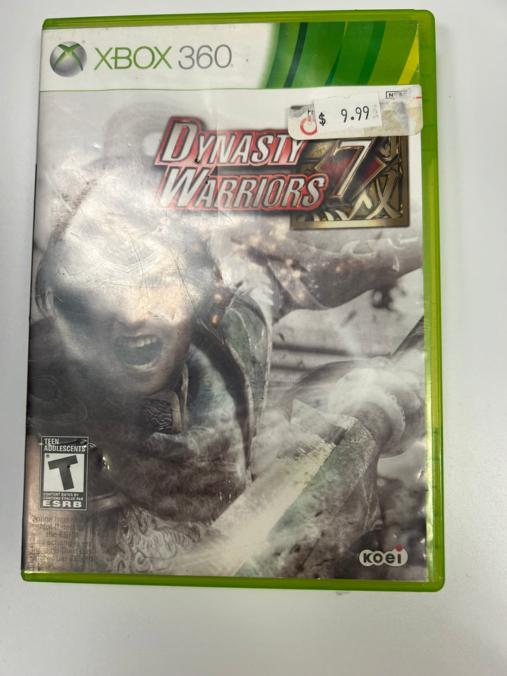 Dynasty Warriors 7 Xbox 360 CASE & MANUAL ONLY NO GAME CO71326