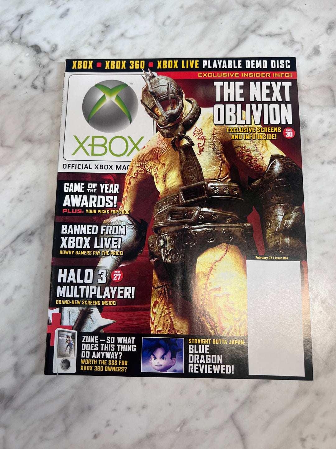 Official Xbox Magazine February 2007 (No demo disc!)  MAG1826