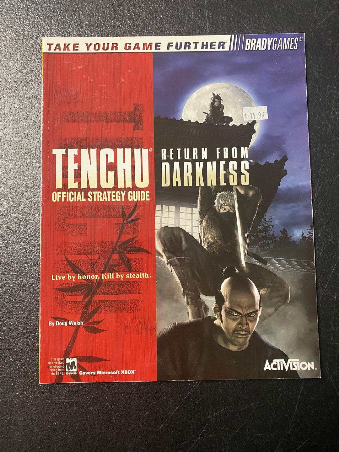 Tenchu: Return from Darkness (BradyGames) - Strategy Guide