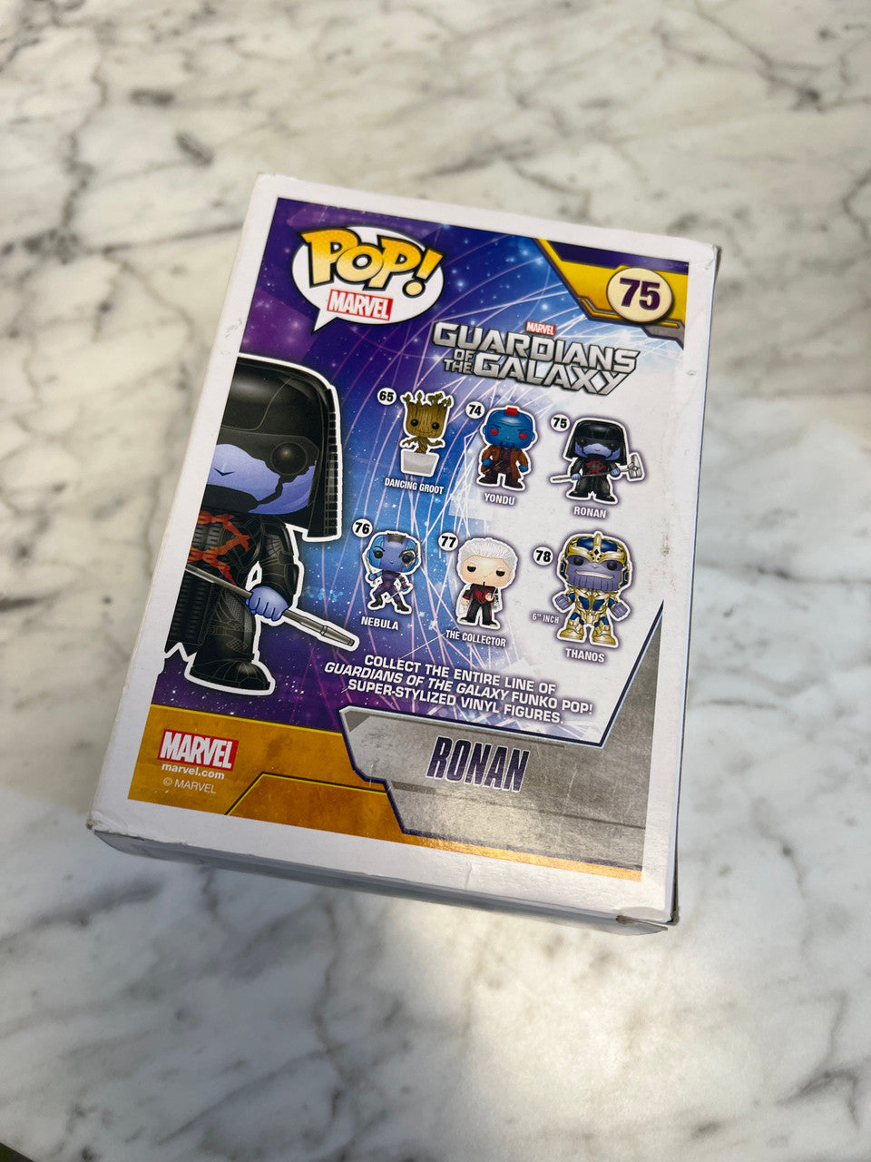 Funko Pop! Marvel Guardians of the Galaxy Vol. 1 GOTG 75 Ronan