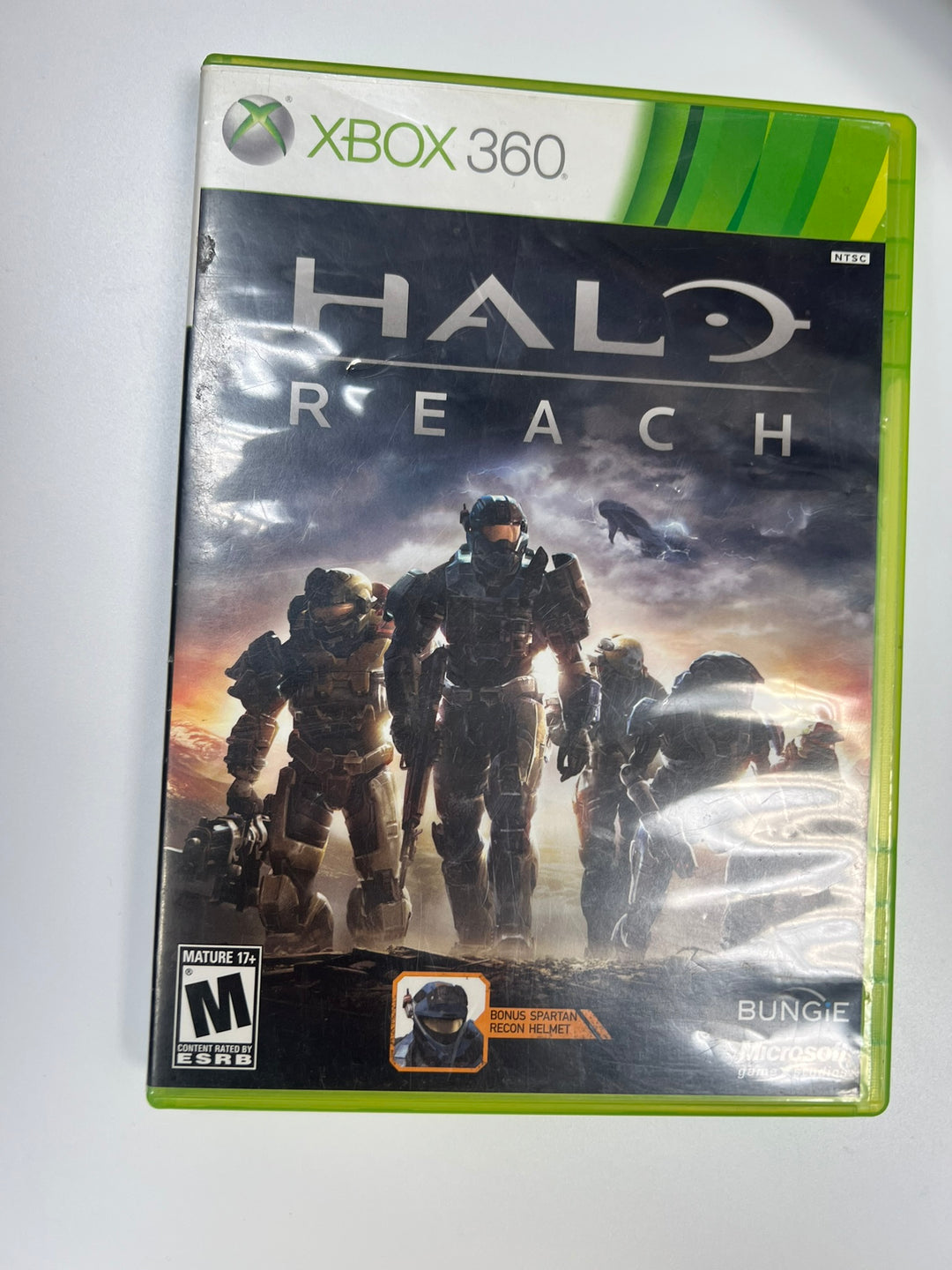 Halo Reach Xbox 360 CASE & MANUAL ONLY NO GAME CO71326