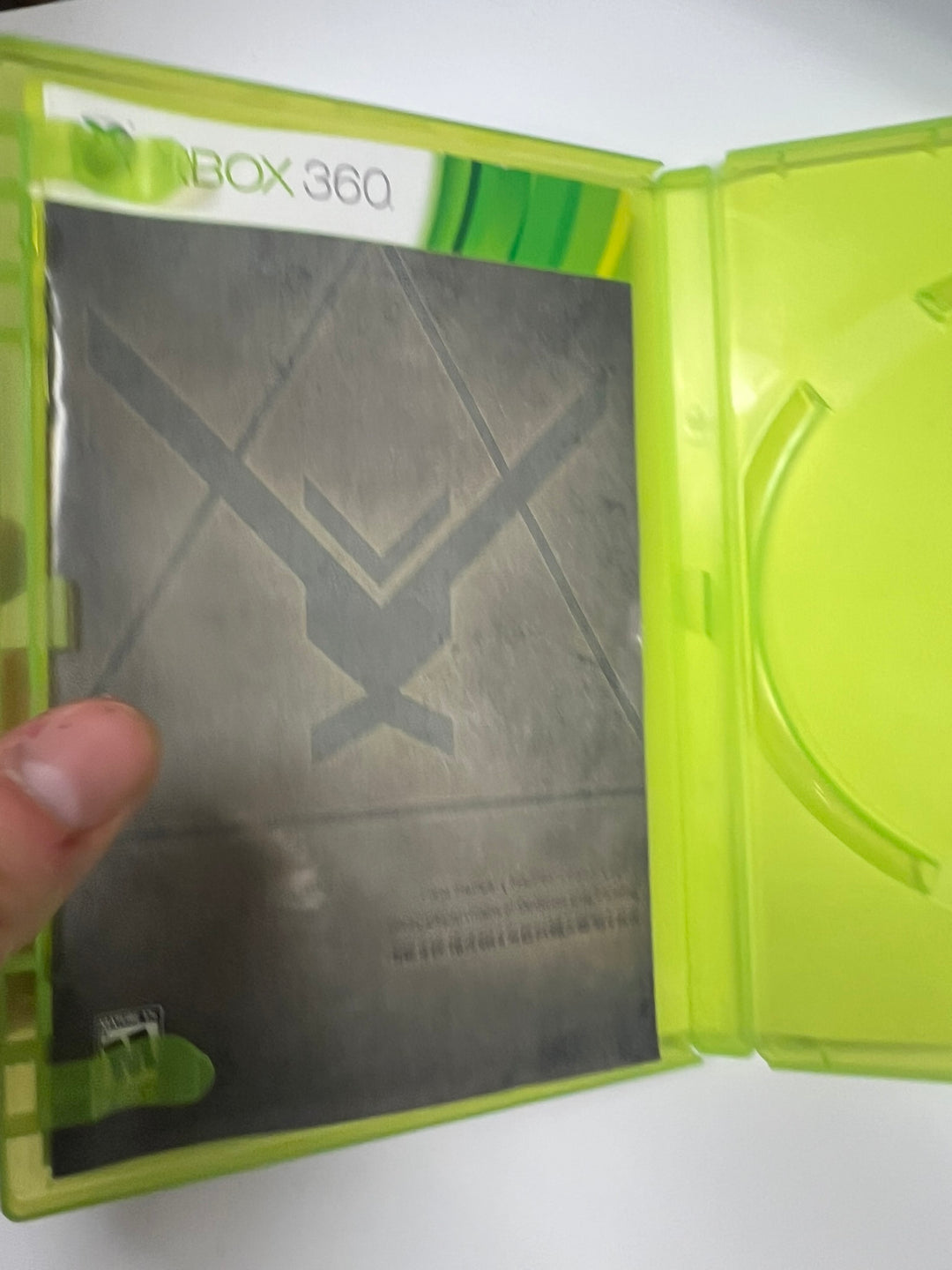 Halo Reach Xbox 360 CASE & MANUAL ONLY NO GAME CO71326
