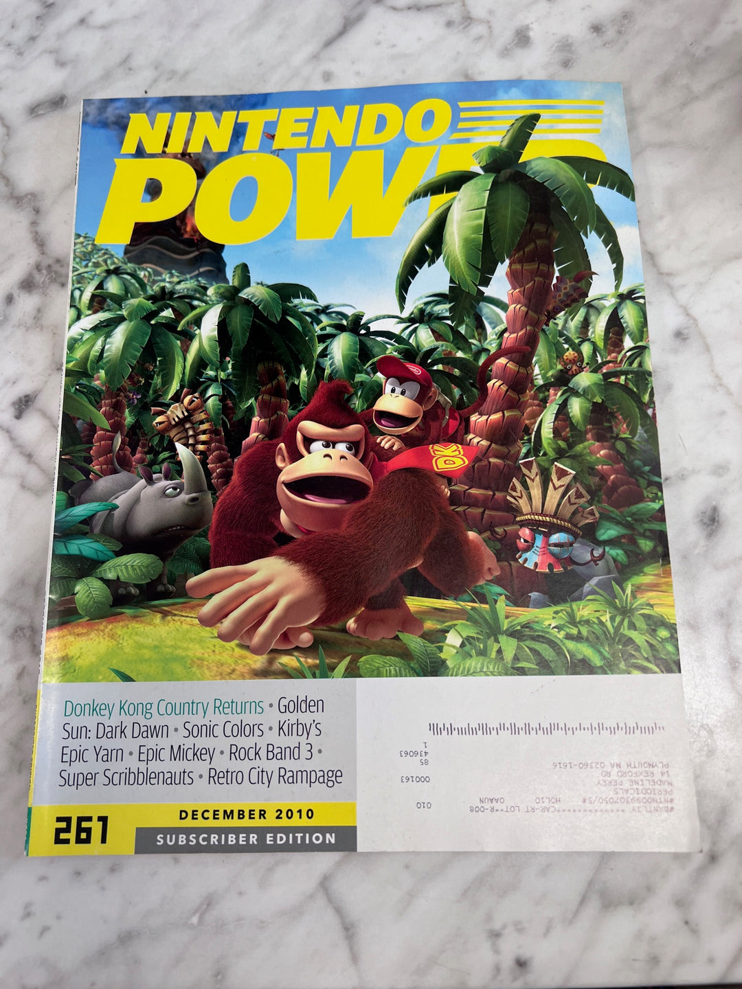 Nintendo Power Volume 261 December 2010 (Subscriber Edition)   MAG1826