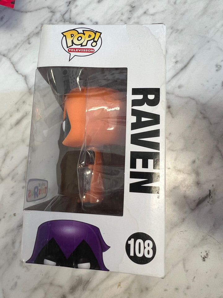Funko Pop! Raven #108 Orange Teen Titans Squished Box FP4125