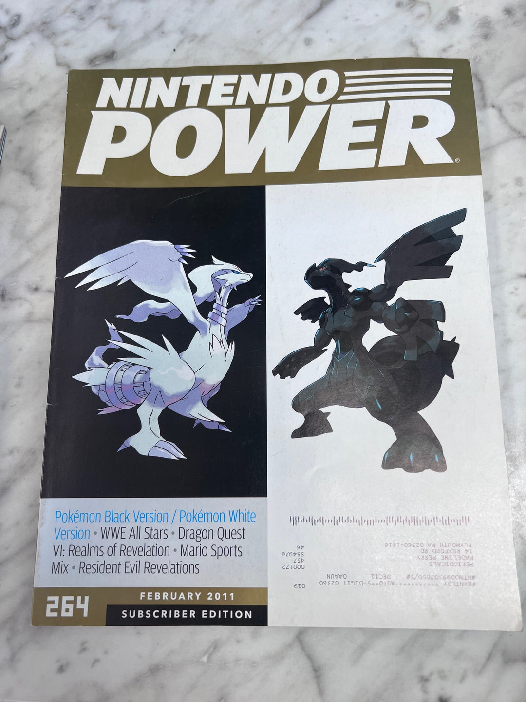 Nintendo Power Volume 264 February 2011 (Subscriber Edition)   MAG1826