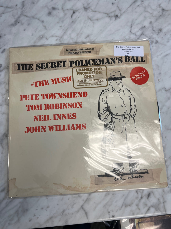 The Secret Policeman's Ball (Various) inc John Williams Pete Townsend (NM) Condition Vinyl Record     VR12324