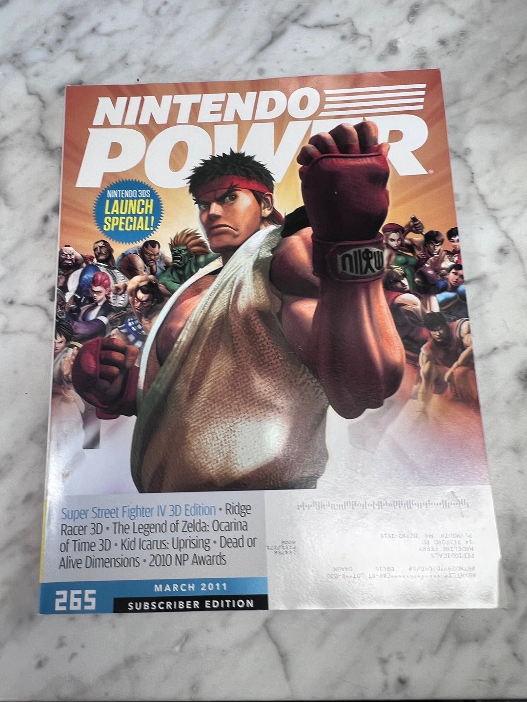Nintendo Power Volume 265 March 2011 (Subscriber Edition)   MAG1826
