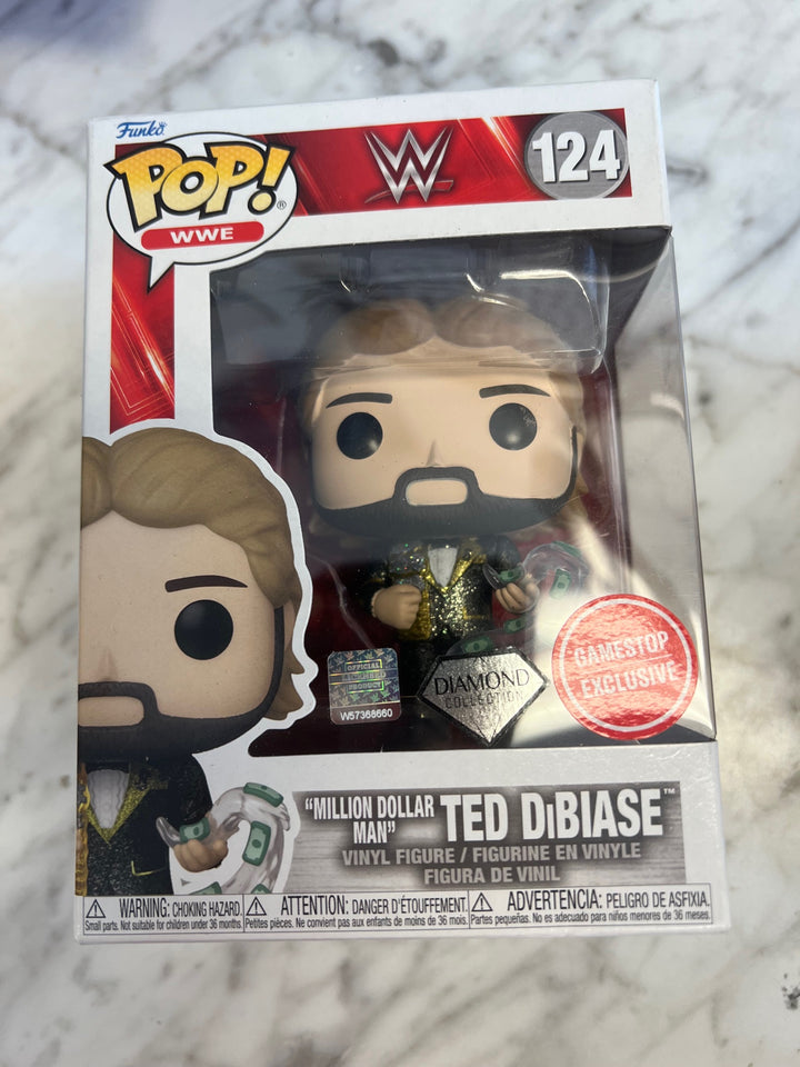 Funko Pop! Million Dollar Man Ted Dibiase #124 WWE FP4125