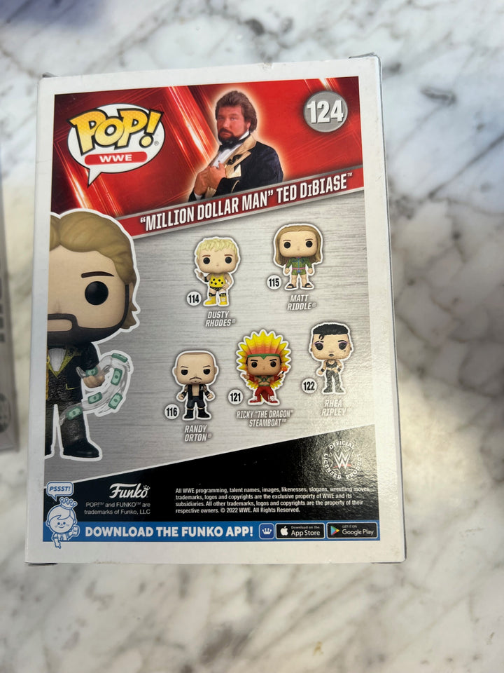 Funko Pop! Million Dollar Man Ted Dibiase #124 WWE FP4125