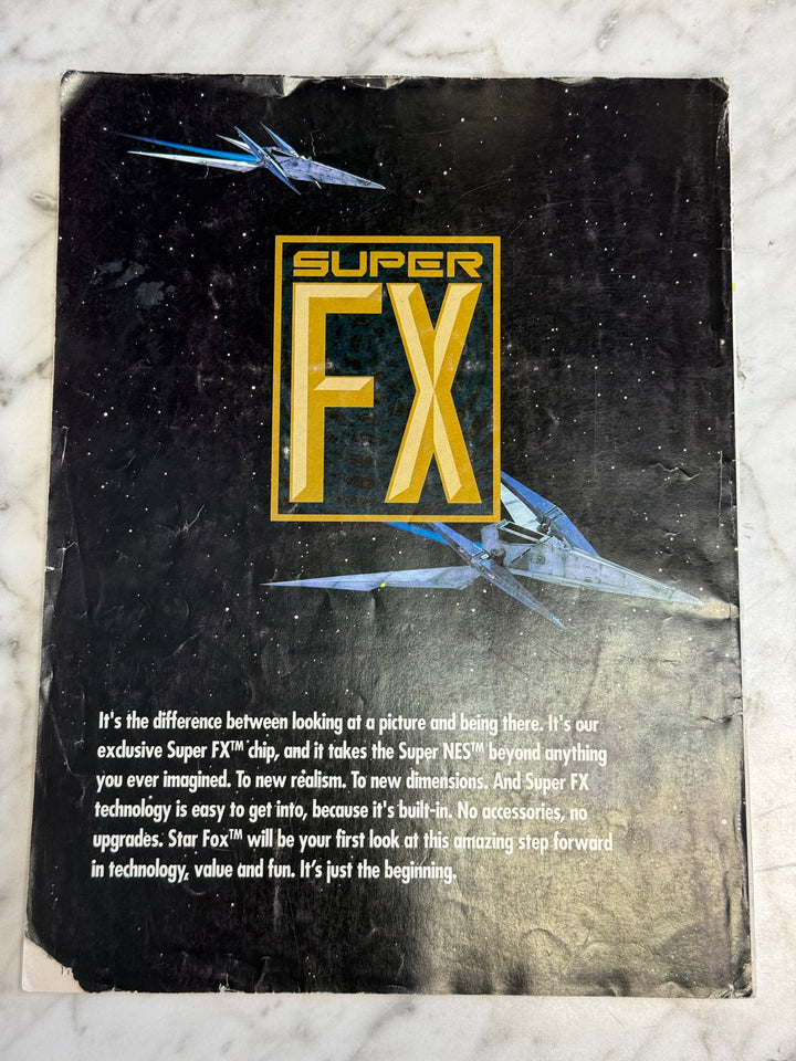 WORN BACK COVER - Nintendo Power Issue #45 (The Addams Family) - NP62826