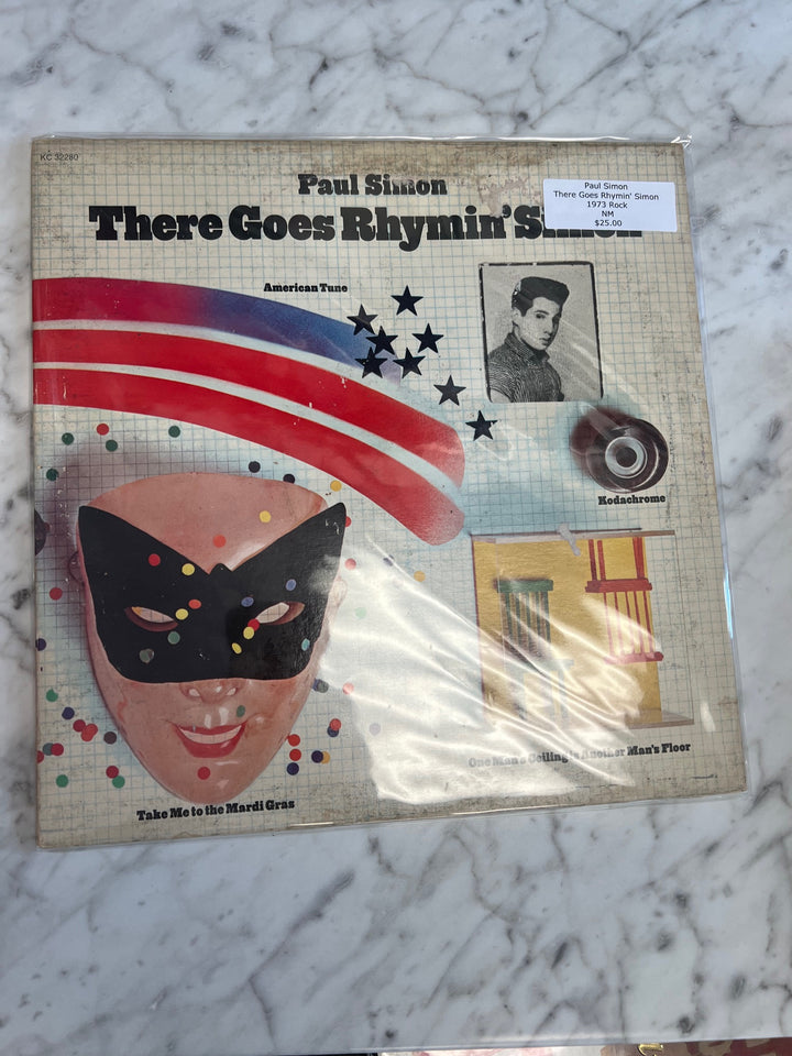 Paul Simon - There Goes Rhymin' Simon (NM) Condition Vinyl Record     VR12324