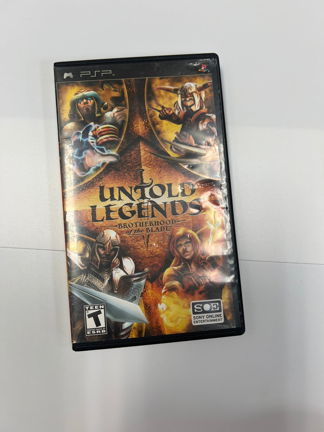 Untold Legends Brotherhood of the Blade PSP CASE ONLY CO71326