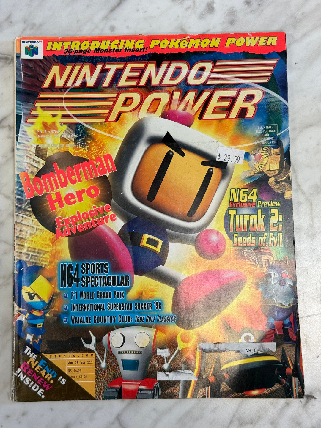 Nintendo Power Issue #111 (Bomberman) - NP62826