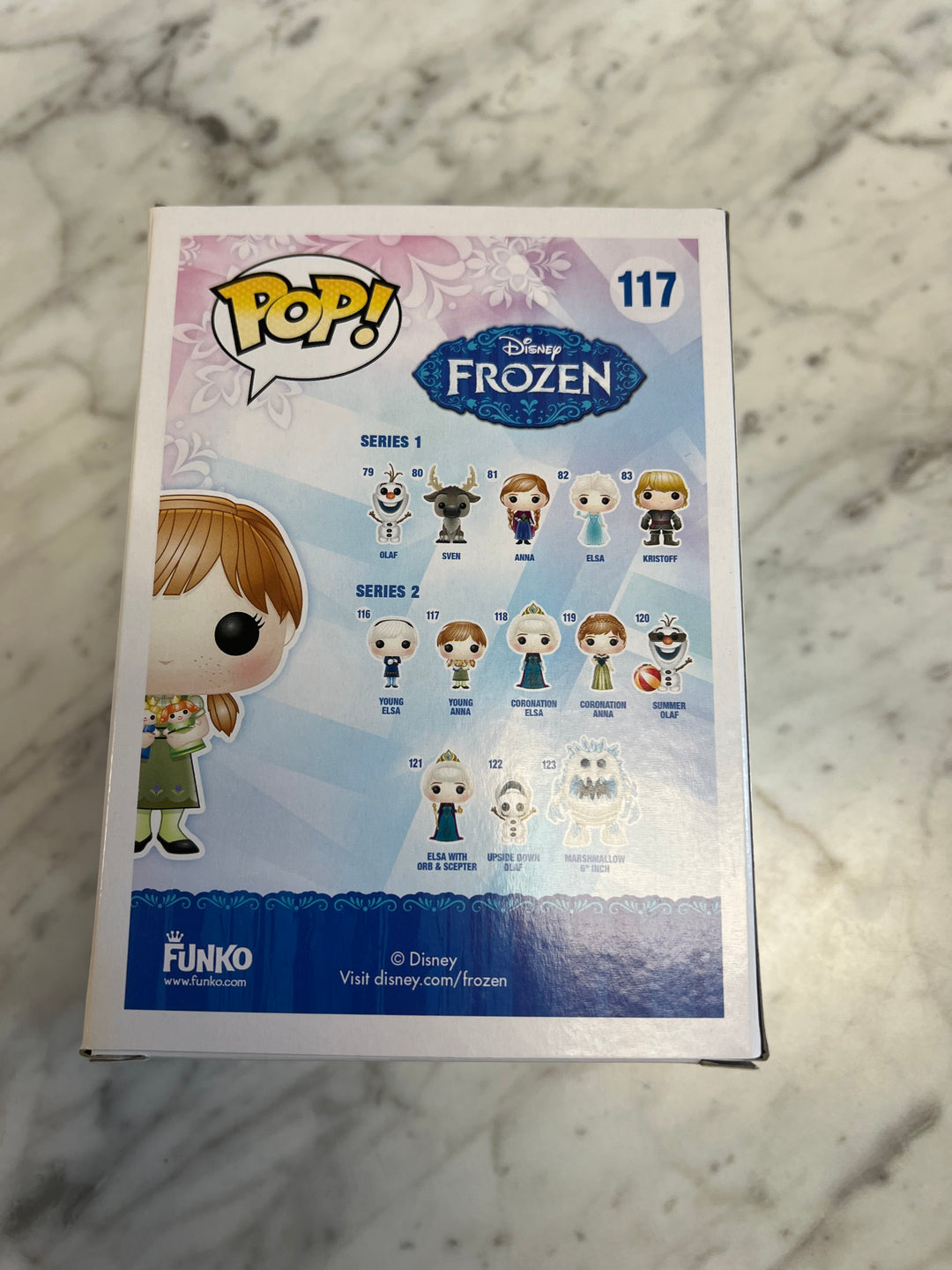 Funko Pop! Disney Young Anna #117 Frozen Vinyl Figure *Vaulted*     FP62324