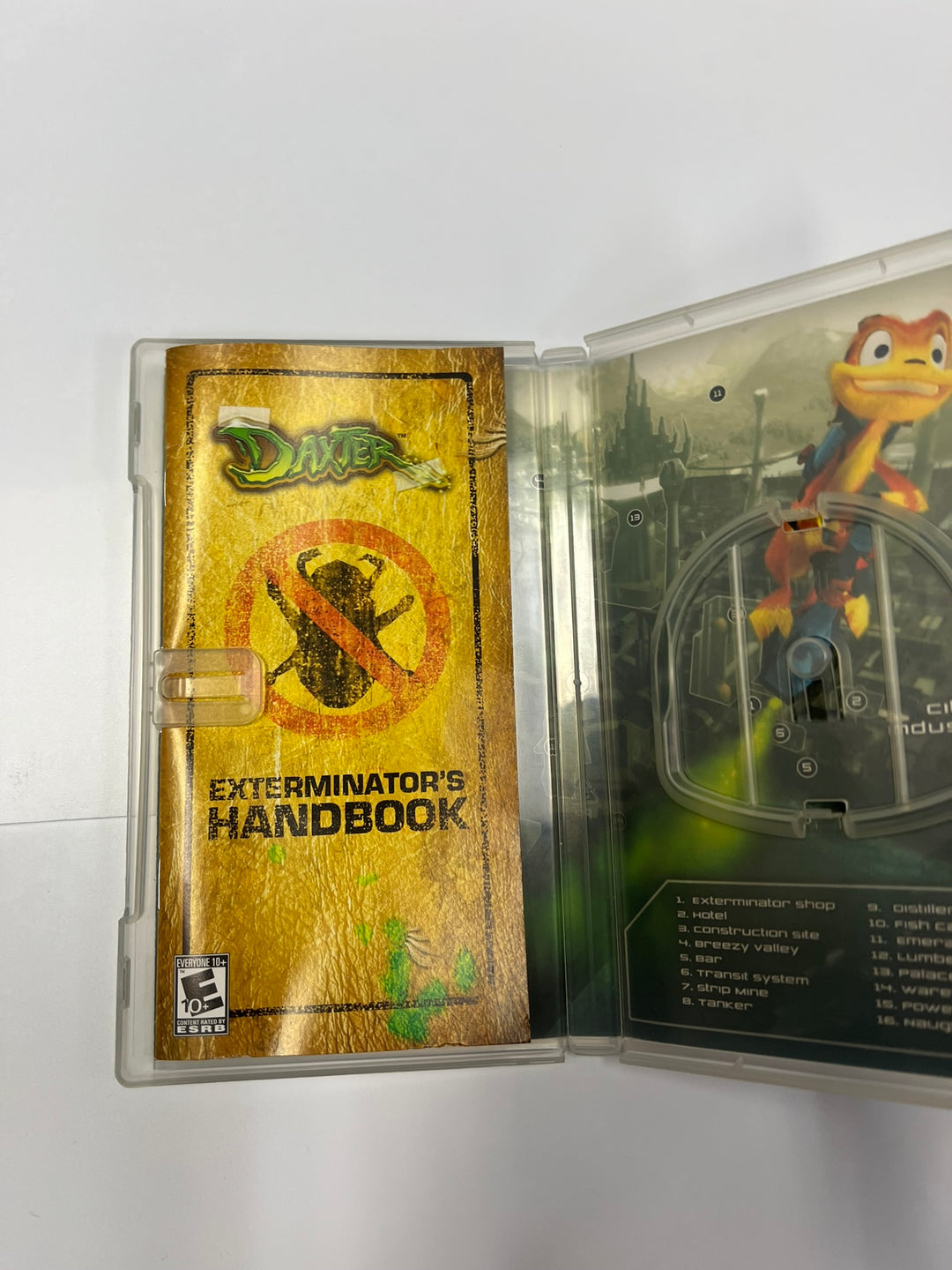 Daxter PSP CASE & MANUAL ONLY CO71326