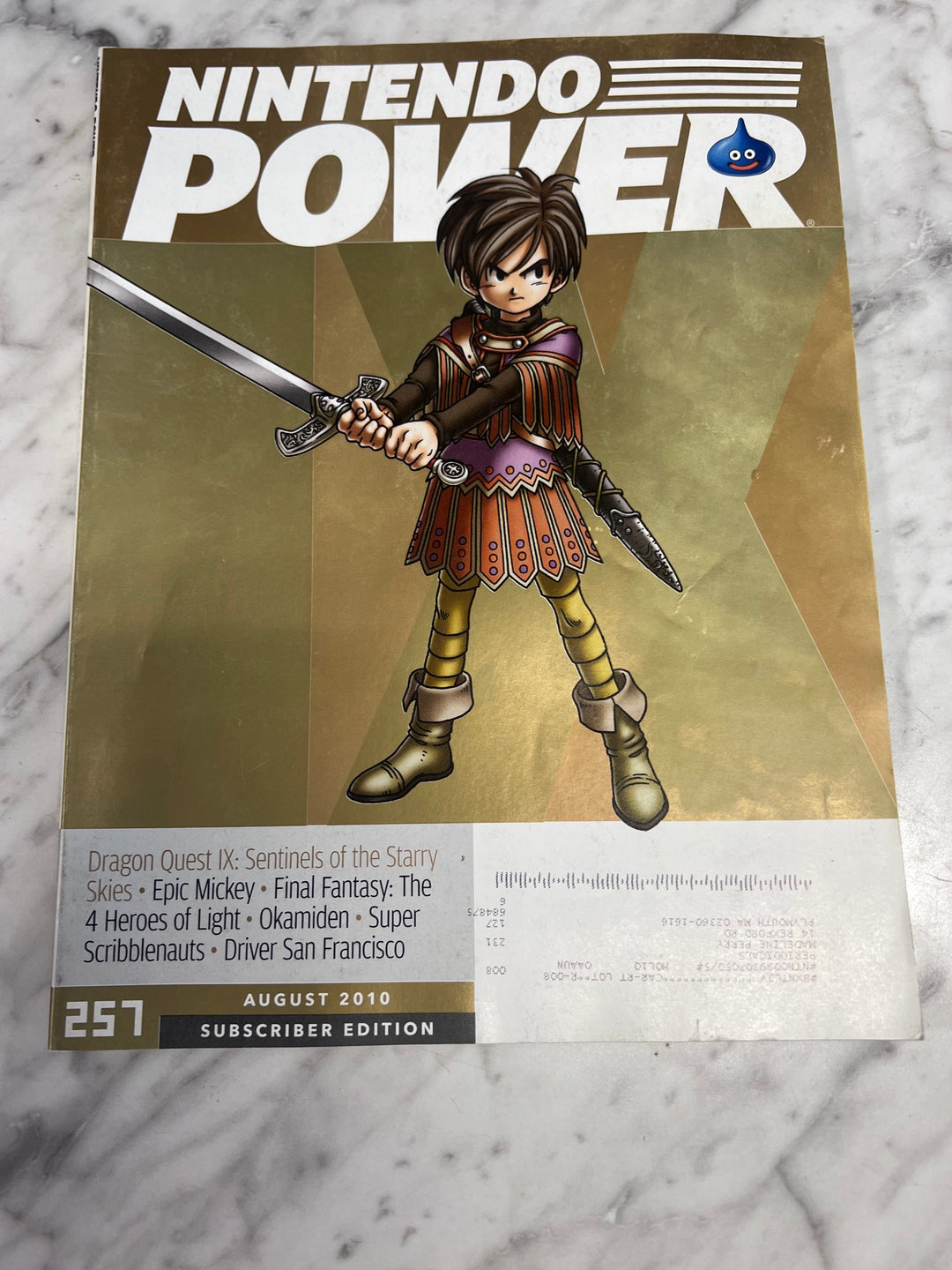 Nintendo Power Volume 257 August 2010 (Subscriber Edition)   MAG1826