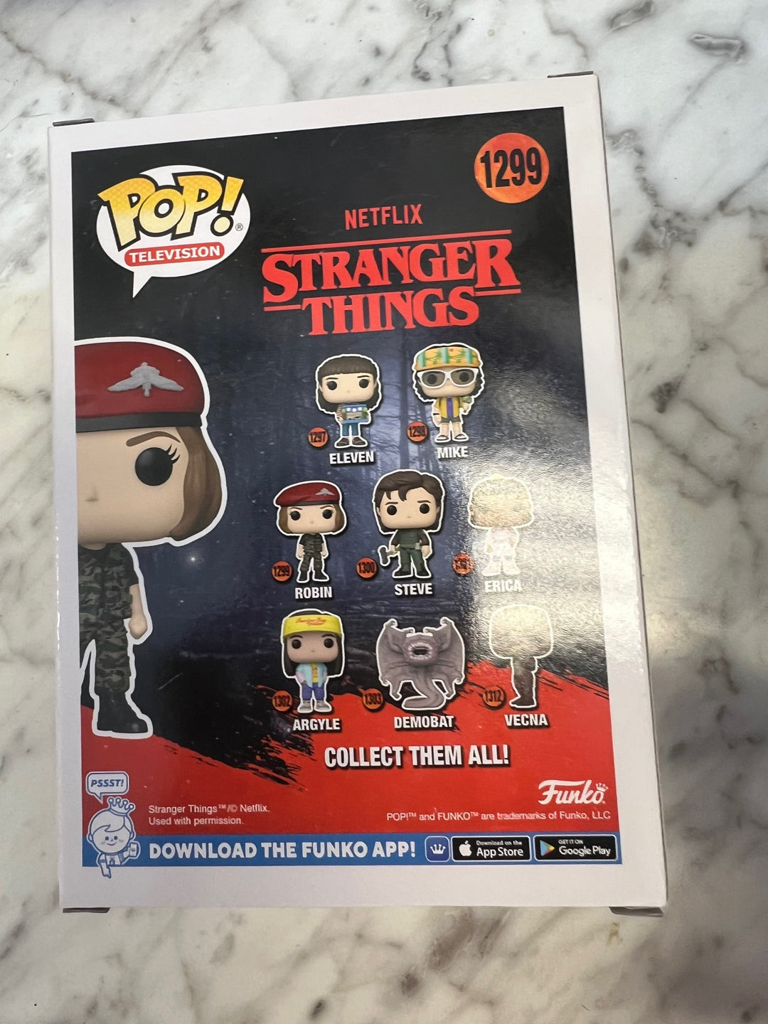 Funko Pop! Robin #1299 Stranger Things FP4125