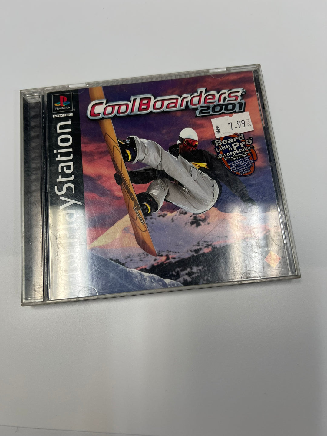 Cool Boarders 2001 Playstation PS1 CASE & MANUAL ONLY CO71326