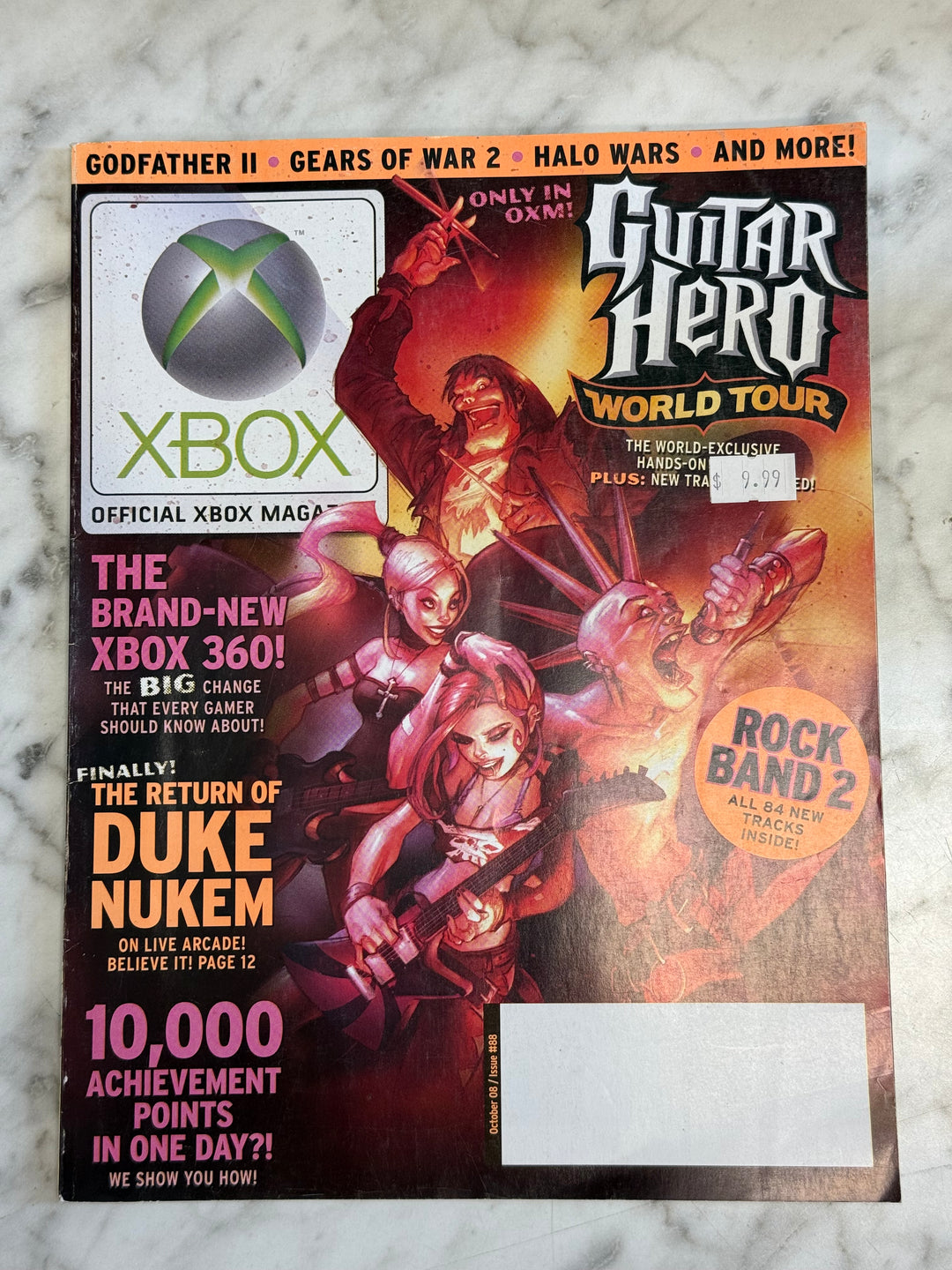 Official Xbox Magazine October 2008 (Guitar Hero World Tour) - MP62826