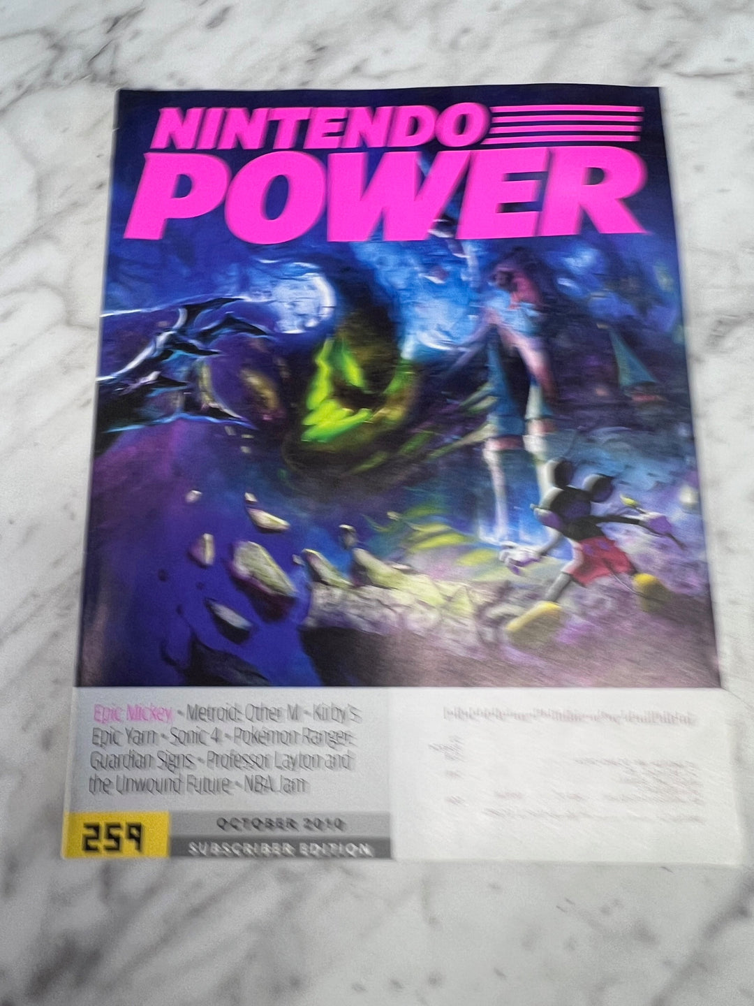 Nintendo Power Volume 259 October 2010 (Subscriber Edition)   MAG1826