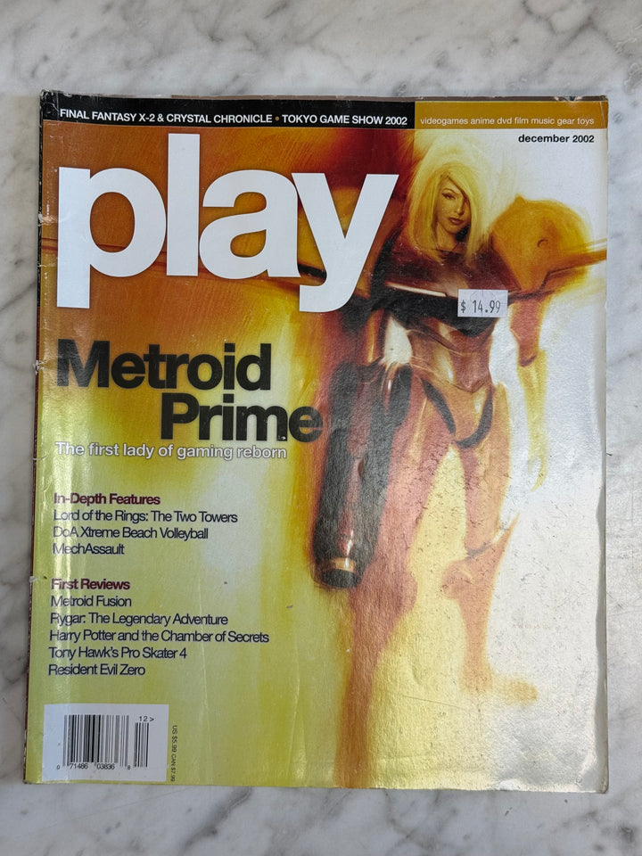 Play Magazine December 2002 (Metroid Prime) - MP62826